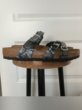 NEW Birkenstock Franca Sandals  Womens EU 39 US 8-8.5 Python Pattern 2026-416